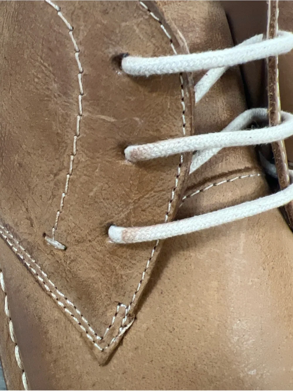 Steve Madden Hestonn Lace Up Brown/Tan Leather Chukka Boot/Shoe Men's 7 NWOB